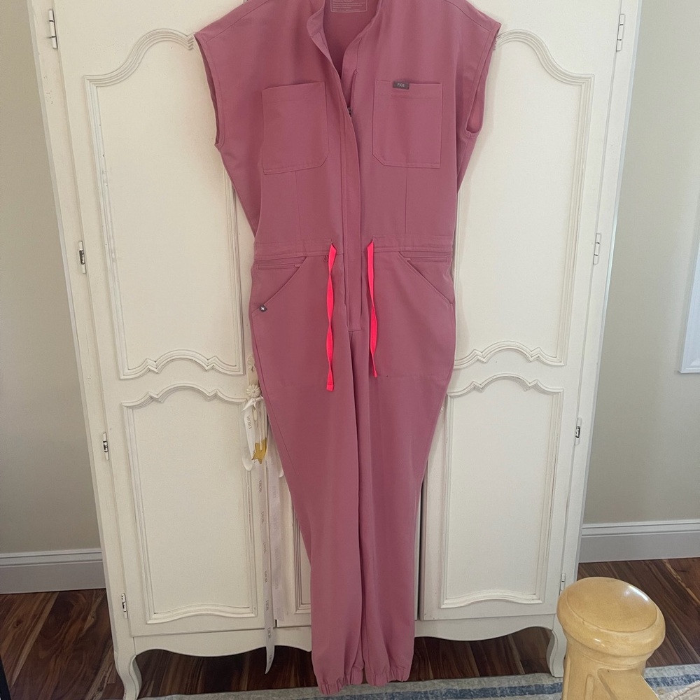 Figs Pink Jumpsuit
